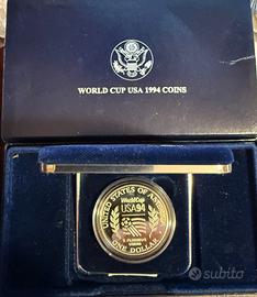 Moneta da un dollaro liberty in argento anno 1994