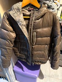 Piumino onitsuka tiger asicscolor marrone