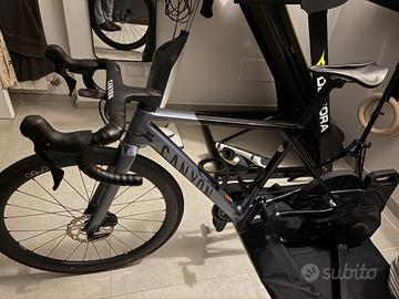 Canyon Ultimate CF SL 7 taglia S + ruote carbon Oq