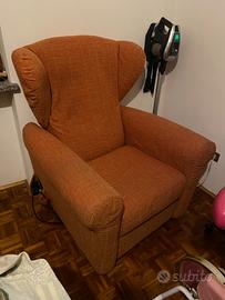 Poltrona eletrica Arancione
