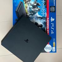 PS4 Slim 1TB+9 giochi originali+2 controller