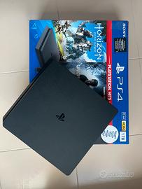 PS4 Slim 1TB+9 giochi originali+2 controller