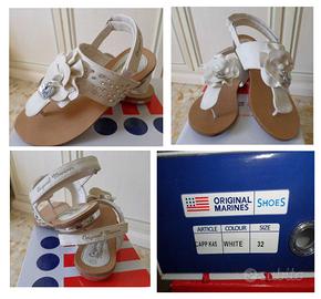Scarpe original marines sandali 32 classici pelle