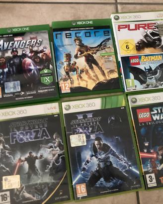 Lotto giochi xbox one/xbox 360 compatibili one