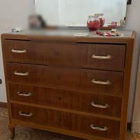 Comò  4 cassettoni - vintage