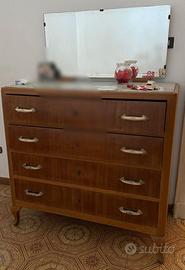 Comò  4 cassettoni - vintage