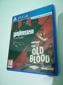 Wolfenstein the new order+the old Blood Ps4