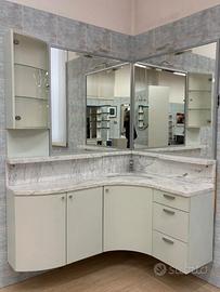 mobile bagno angolare