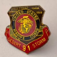 Spilla Marines USA - Desert Storm 1991 - Originale