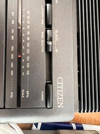 Registratore Radio FM lettore Cd CITIZEN