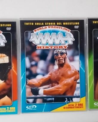 3 DVD world Wrestling history
