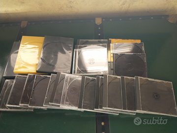 Custodie cd-dvd vuote