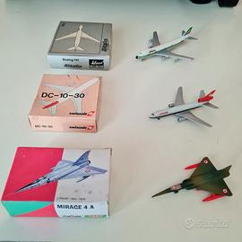 Trittico modellini Aerei