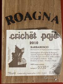 Barbaresco Roagna Crichet Pajè 2010