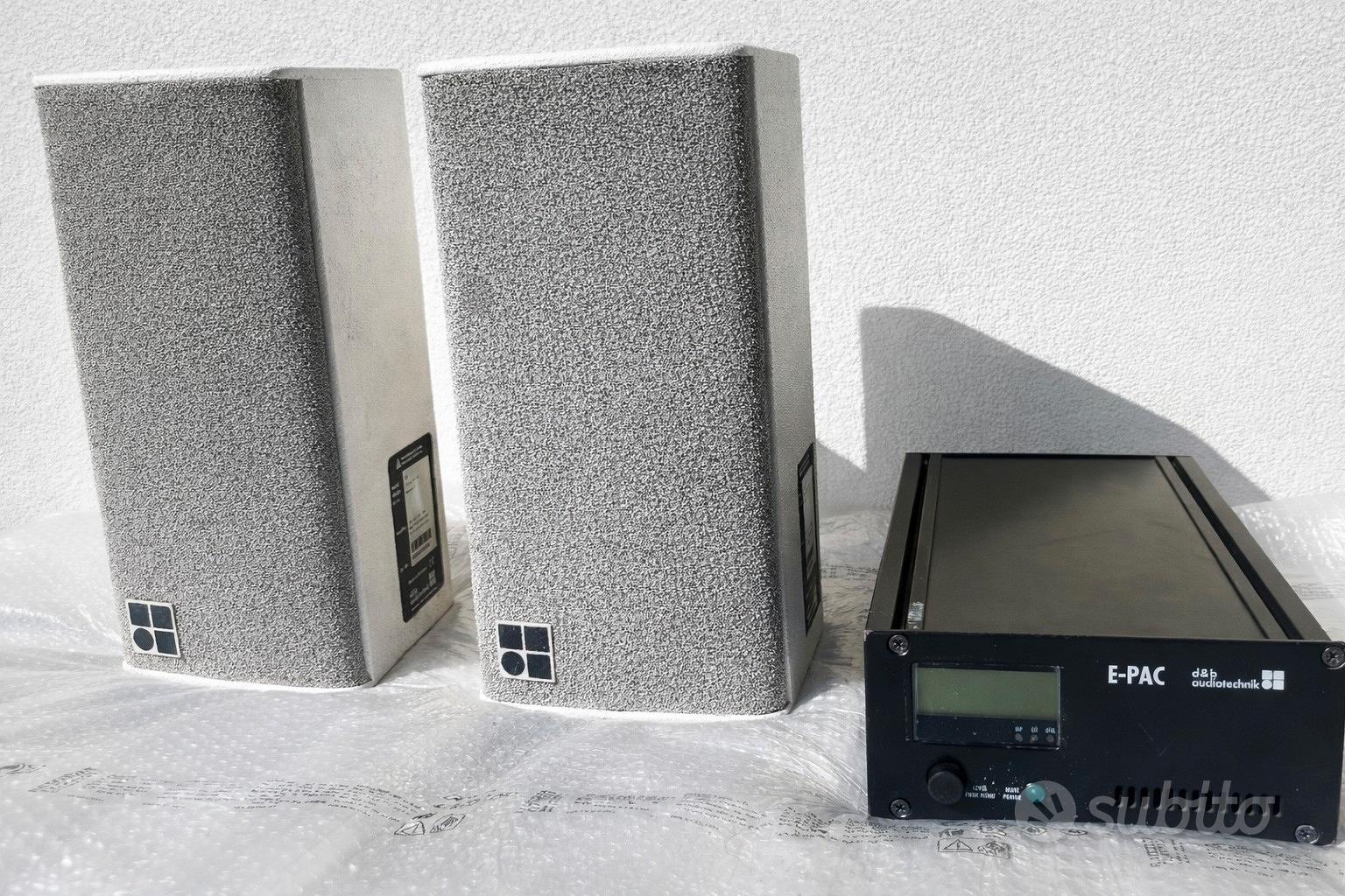 coppia d&b audiotechnik e3 con finale epac - Audio/Video In vendita a Roma