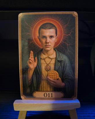 Santino artistico Stranger Things 011 Eleven