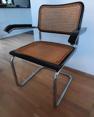 Sedie CESCA di MARCEL BREUER Gavina con braccioli