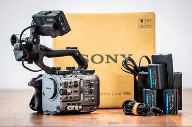 SONY FX6 PARI AL NUOVO GARANZIA FINO LUGLIO 2027