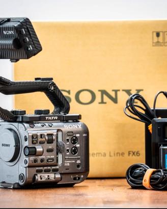 SONY FX6 PARI AL NUOVO GARANZIA FINO LUGLIO 2027