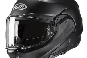 Casco modulare apribile HJC F100 nero opaco