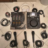 Mixer audio Gemini+Media Player Gemini+Accessori