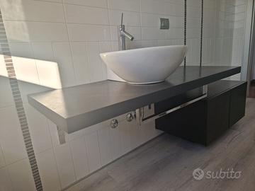 Mobile bagno moderno nero