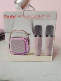 Mini Karaoke Machine With Wireless Microphone