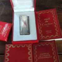 Le must de Cartier "mini" accendino  Argento 