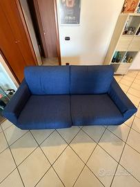 Divano 2 posti con letto estraibile