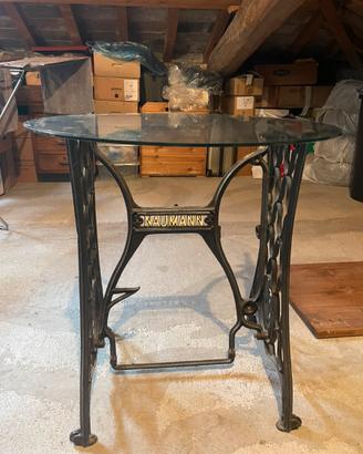Tavolino vintage macchina da cucire