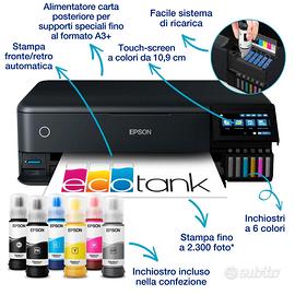 Epson EcoTank ET 8550 Stampante