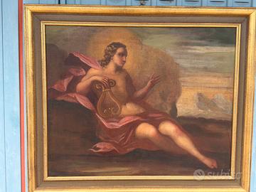 Antico Dipinto Olio su Tela del XVIII  secolo