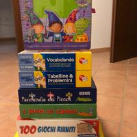 Giochi assortiti (venduti anche singolarmente)