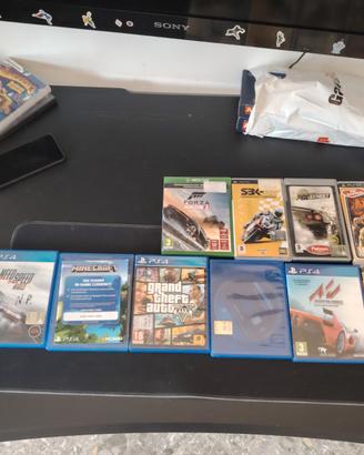 Lotto giochi PlayStation 4/5 Xbox One psp
