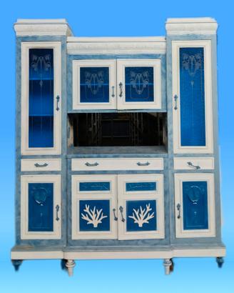 Mobile antico in legno shabby Stile Marinaro