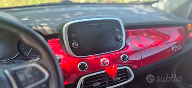 Fiax 500x rossa anno 2018