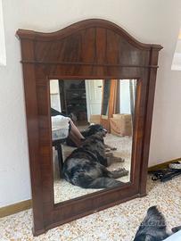 Specchio specchiera in legno