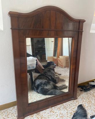 Specchio specchiera in legno