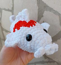 Carpa koi all'uncinetto 