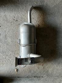 Marmitta nuova per FIAT 850 d'epoca