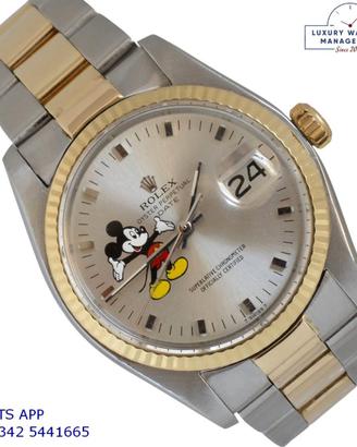 Rolex Oyster Perpetual Date 1500 Mickey Mouse dial
