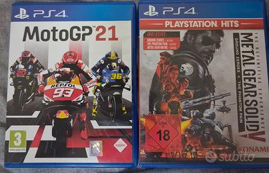 moto gp+ metal gear ps4