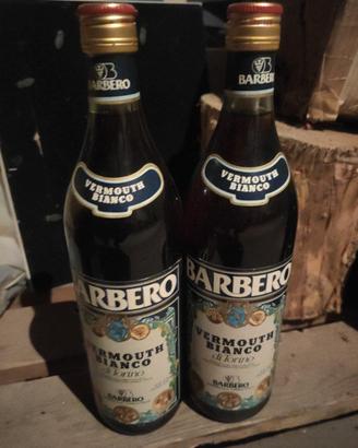 2 bottiglie Vermouth barbero bianco
