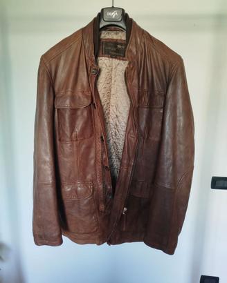 Giacca vintage in pelle Marlboro Classics