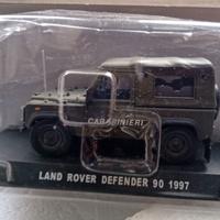 modellino land rover defender telonato cc