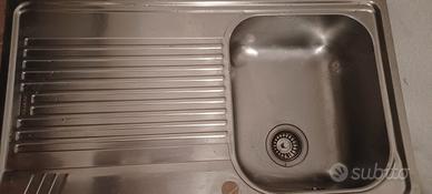 Lavello cucina acciaio inox 18.10