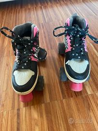 Pattini classici  a 4 rotelle per ragazza