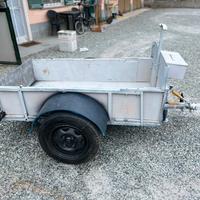 Carrello appendice-freni nuovi-no libretto(1990)