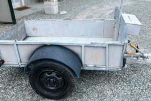 Carrello appendice-freni nuovi-no libretto(1990)