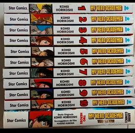  11 pezzi my Hero Academy ,edizione star comics